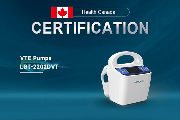 Health Canada Approves Longest Medical's New VTE Device LGT-2202DVT